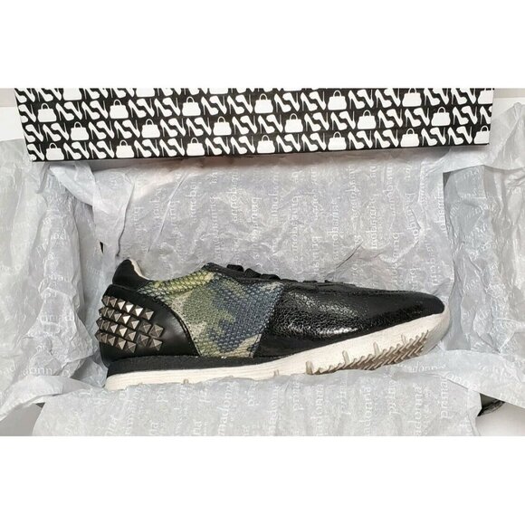 PRIMADONNA COLLECTION WOMEN'S green CAMO SNEAKERS SIZE EURO 36 NEW / BOX - Picture 11 of 12